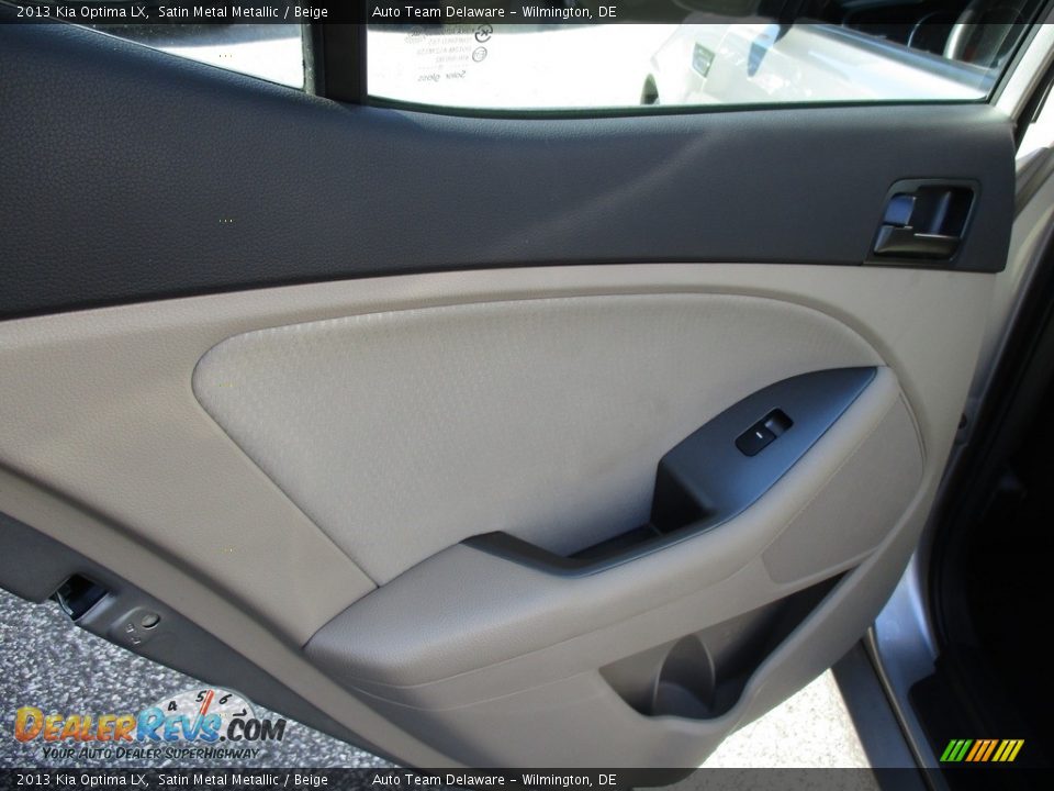 2013 Kia Optima LX Satin Metal Metallic / Beige Photo #24