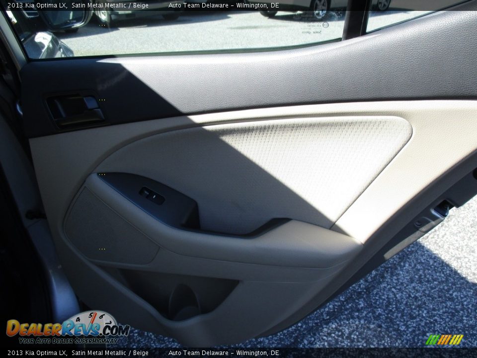 2013 Kia Optima LX Satin Metal Metallic / Beige Photo #25