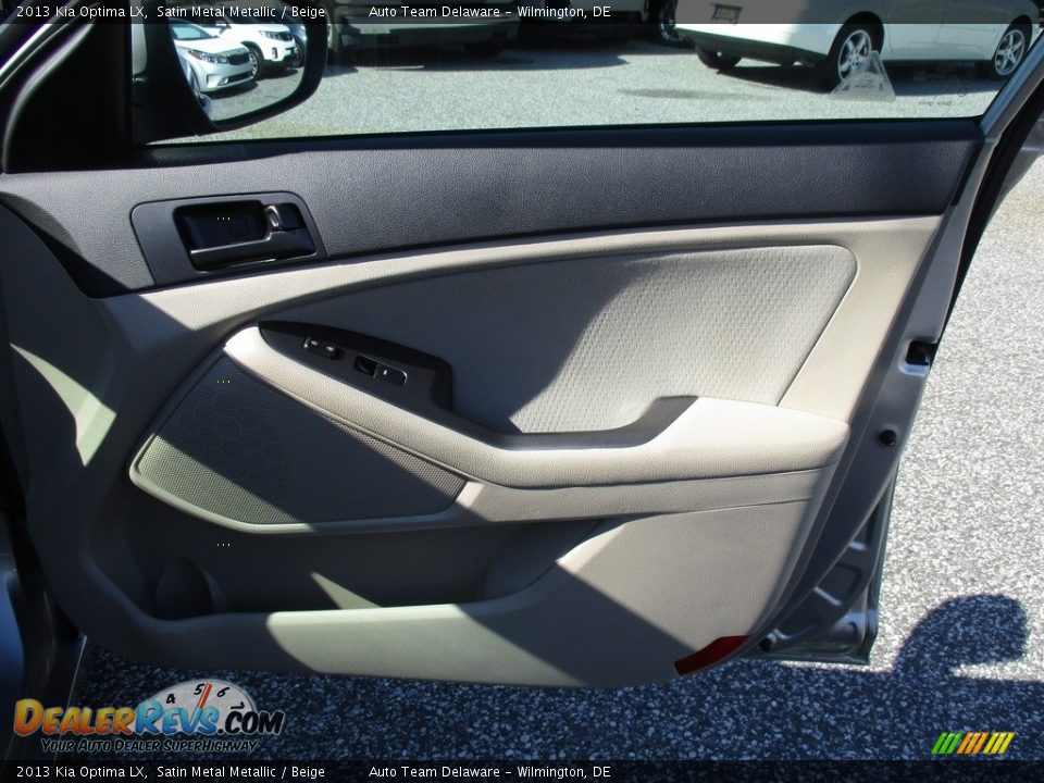 2013 Kia Optima LX Satin Metal Metallic / Beige Photo #26
