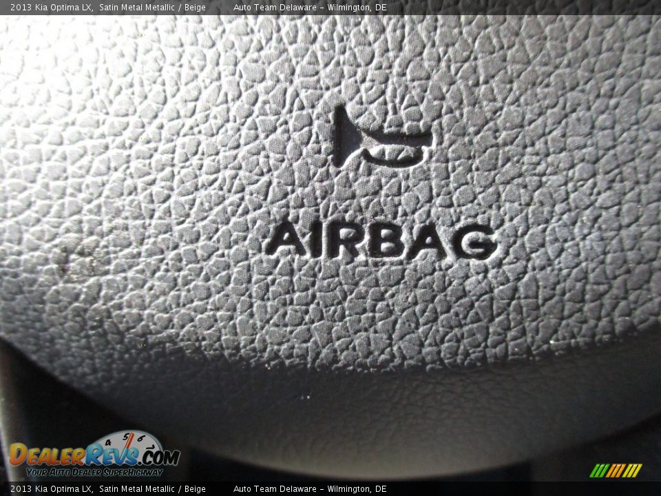 2013 Kia Optima LX Satin Metal Metallic / Beige Photo #33
