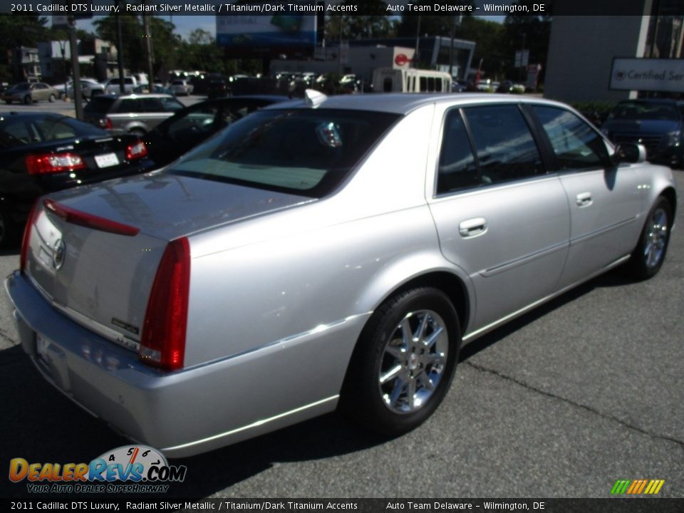 2011 Cadillac DTS Luxury Radiant Silver Metallic / Titanium/Dark Titanium Accents Photo #6