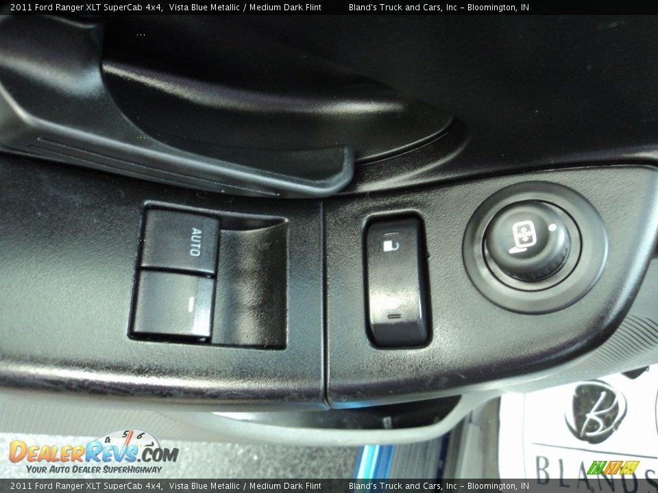 2011 Ford Ranger XLT SuperCab 4x4 Vista Blue Metallic / Medium Dark Flint Photo #10