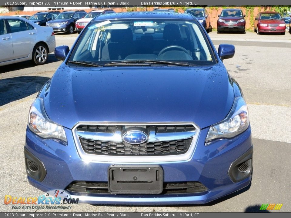 2013 Subaru Impreza 2.0i Premium 4 Door Marine Blue Pearl / Black Photo #2
