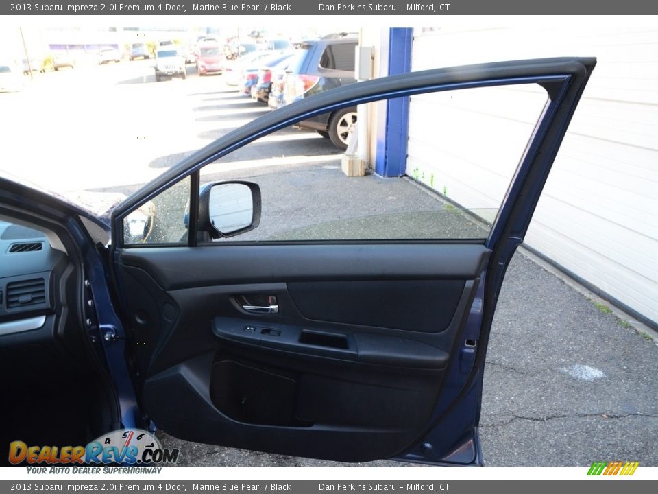 2013 Subaru Impreza 2.0i Premium 4 Door Marine Blue Pearl / Black Photo #18