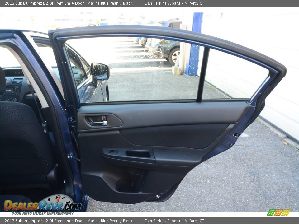 2013 Subaru Impreza 2.0i Premium 4 Door Marine Blue Pearl / Black Photo #19
