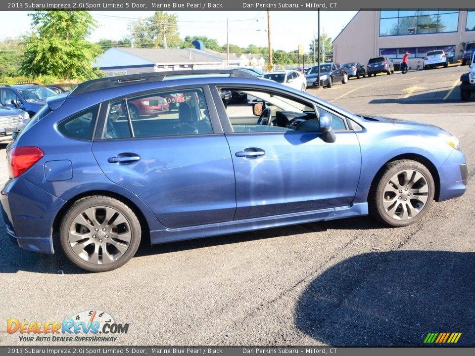 2013 Subaru Impreza 2.0i Sport Limited 5 Door Marine Blue Pearl / Black Photo #4