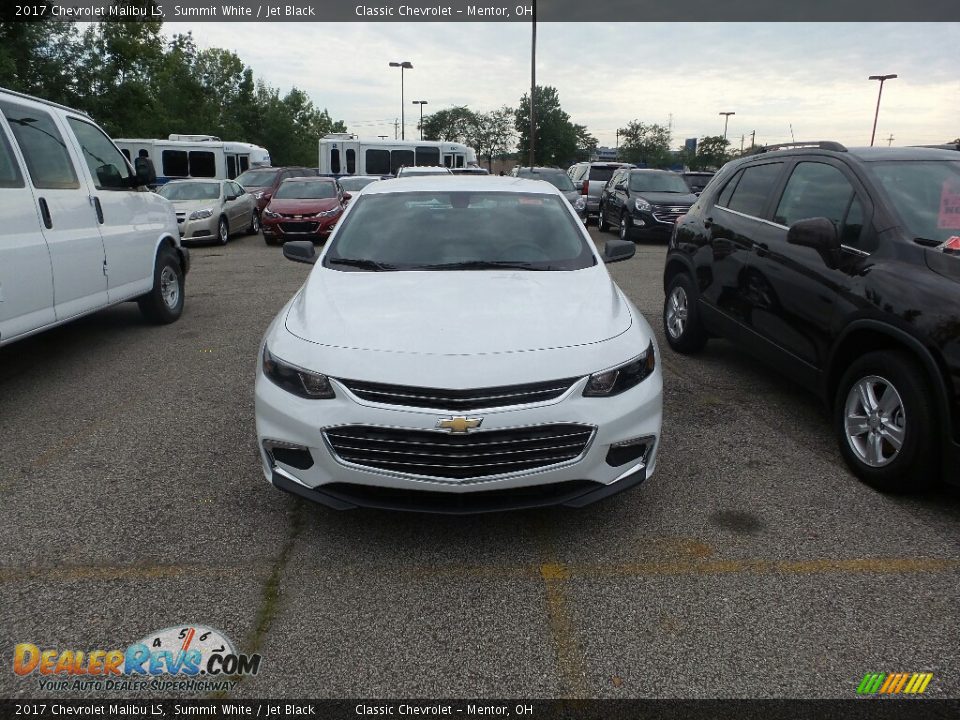 2017 Chevrolet Malibu LS Summit White / Jet Black Photo #2