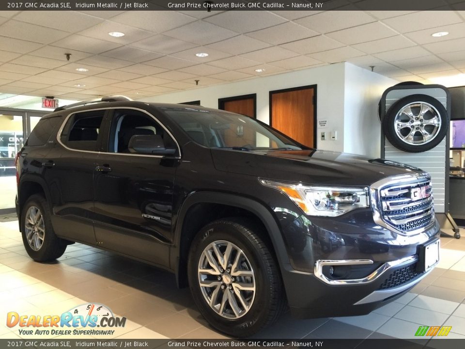 2017 GMC Acadia SLE Iridium Metallic / Jet Black Photo #3