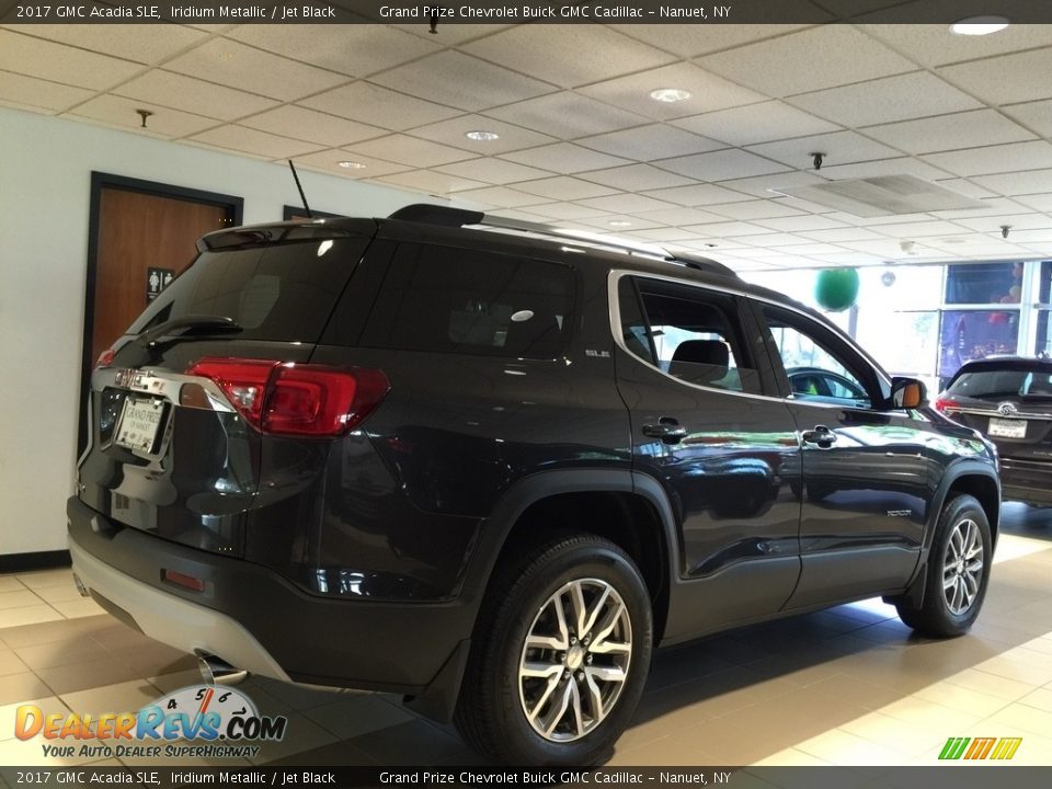 2017 GMC Acadia SLE Iridium Metallic / Jet Black Photo #4