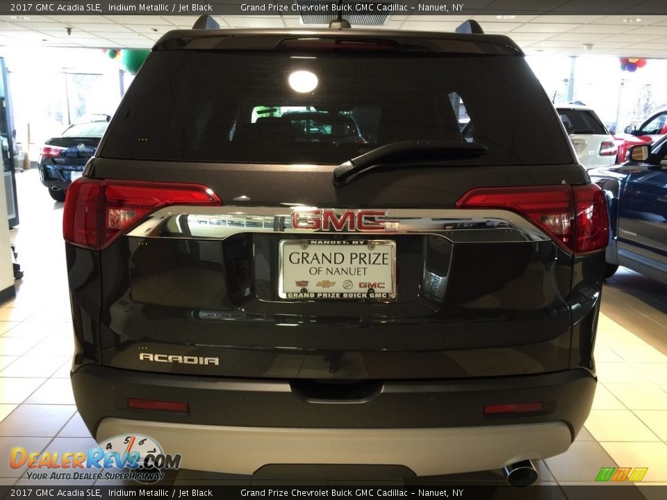 2017 GMC Acadia SLE Iridium Metallic / Jet Black Photo #5