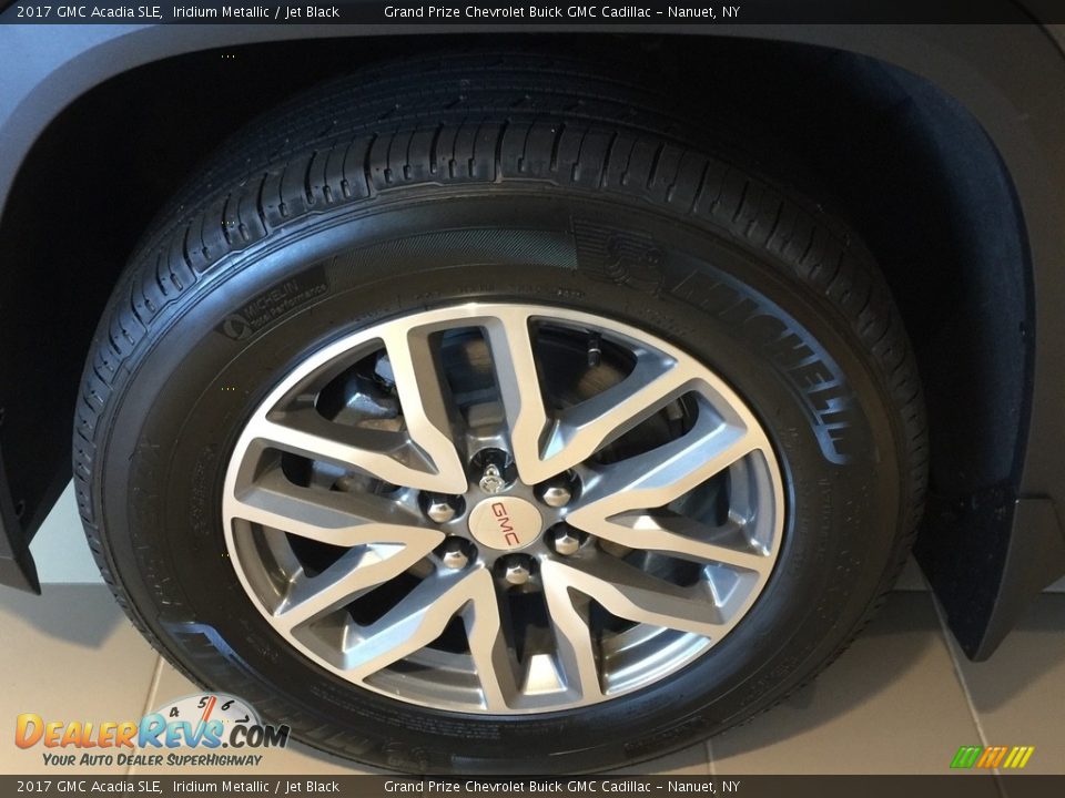 2017 GMC Acadia SLE Iridium Metallic / Jet Black Photo #9