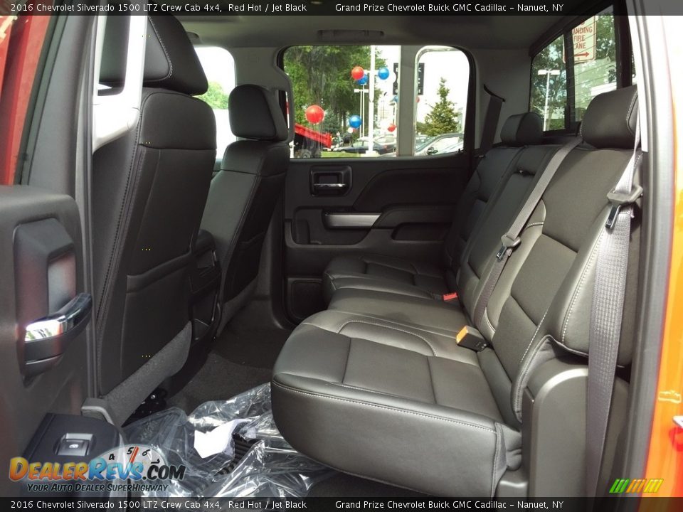 2016 Chevrolet Silverado 1500 LTZ Crew Cab 4x4 Red Hot / Jet Black Photo #7