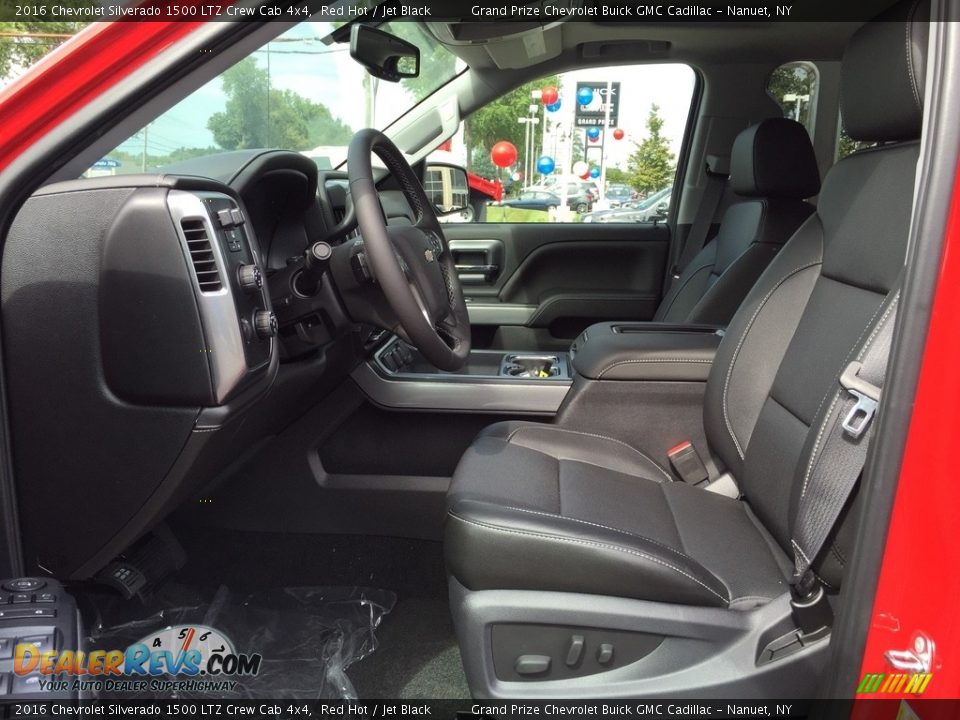 2016 Chevrolet Silverado 1500 LTZ Crew Cab 4x4 Red Hot / Jet Black Photo #9