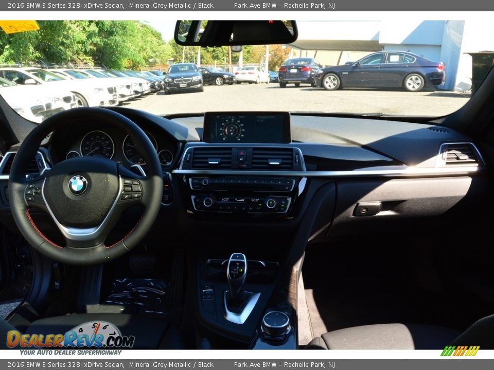 2016 BMW 3 Series 328i xDrive Sedan Mineral Grey Metallic / Black Photo #16