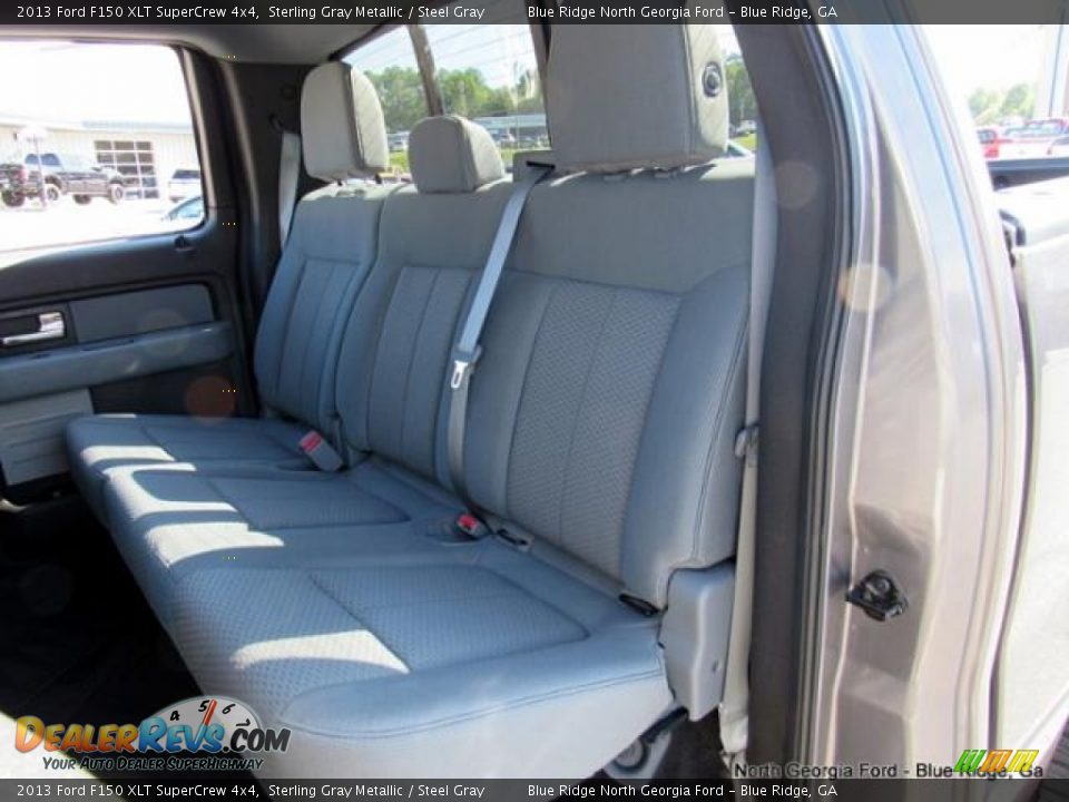 2013 Ford F150 XLT SuperCrew 4x4 Sterling Gray Metallic / Steel Gray Photo #11