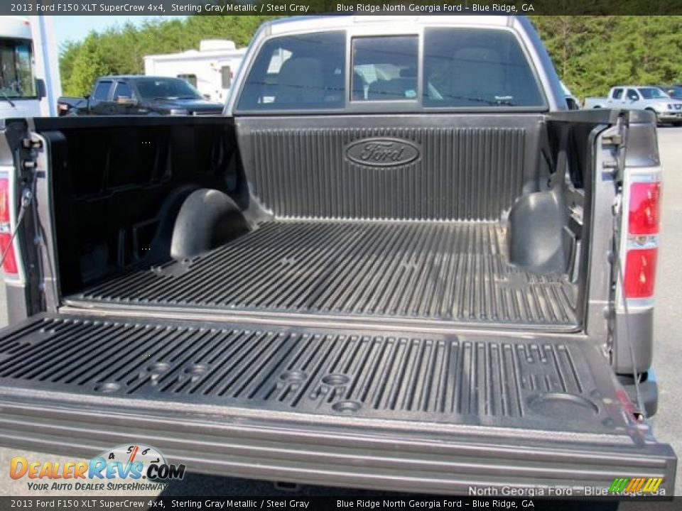 2013 Ford F150 XLT SuperCrew 4x4 Sterling Gray Metallic / Steel Gray Photo #13