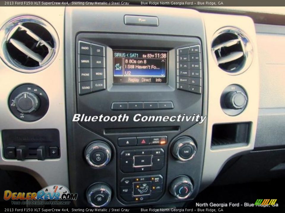 2013 Ford F150 XLT SuperCrew 4x4 Sterling Gray Metallic / Steel Gray Photo #19