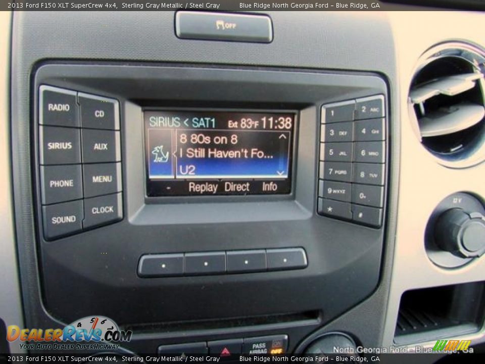 2013 Ford F150 XLT SuperCrew 4x4 Sterling Gray Metallic / Steel Gray Photo #20