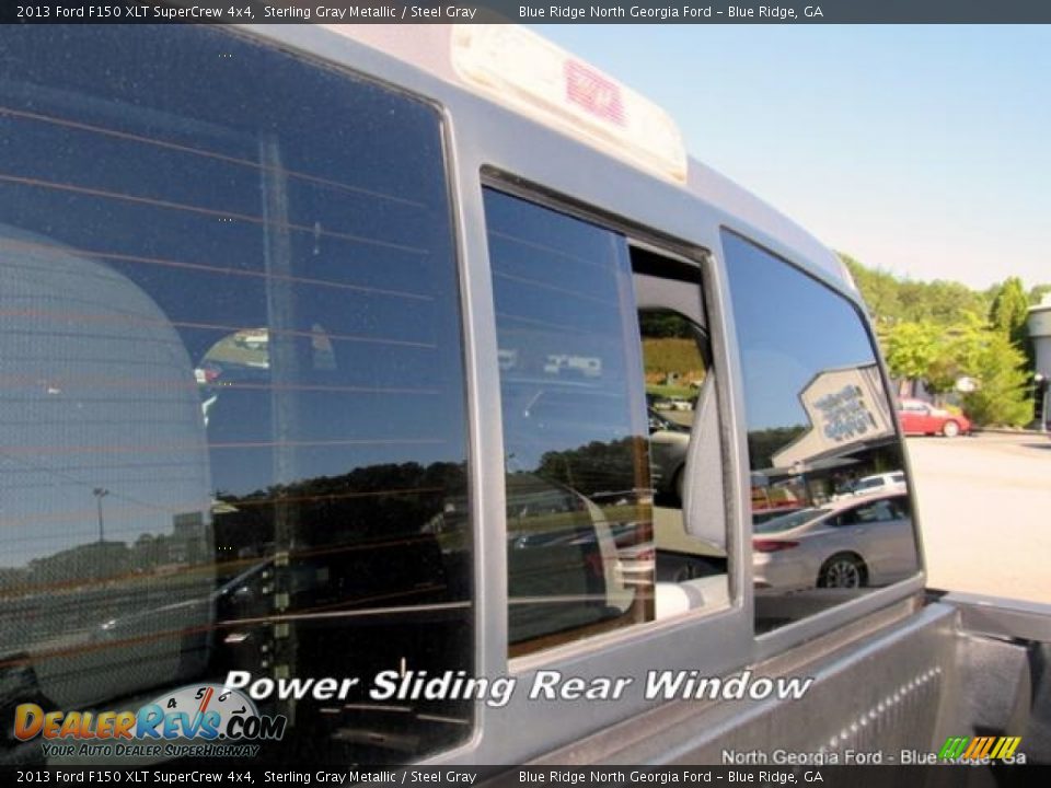 2013 Ford F150 XLT SuperCrew 4x4 Sterling Gray Metallic / Steel Gray Photo #25