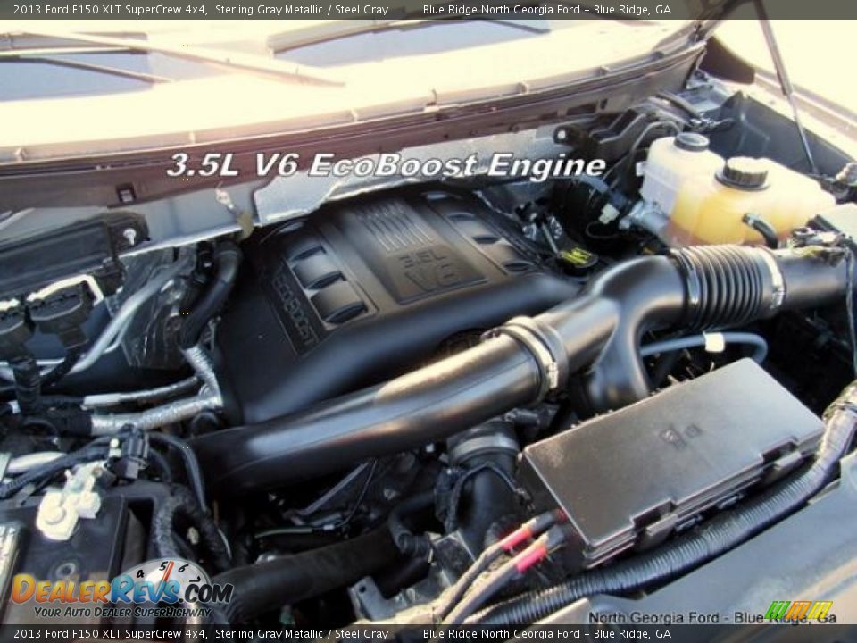 2013 Ford F150 XLT SuperCrew 4x4 Sterling Gray Metallic / Steel Gray Photo #28