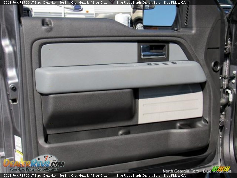 2013 Ford F150 XLT SuperCrew 4x4 Sterling Gray Metallic / Steel Gray Photo #30