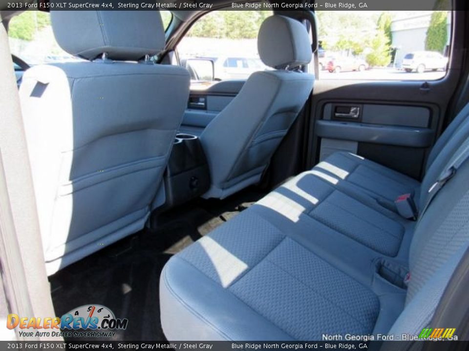 2013 Ford F150 XLT SuperCrew 4x4 Sterling Gray Metallic / Steel Gray Photo #33