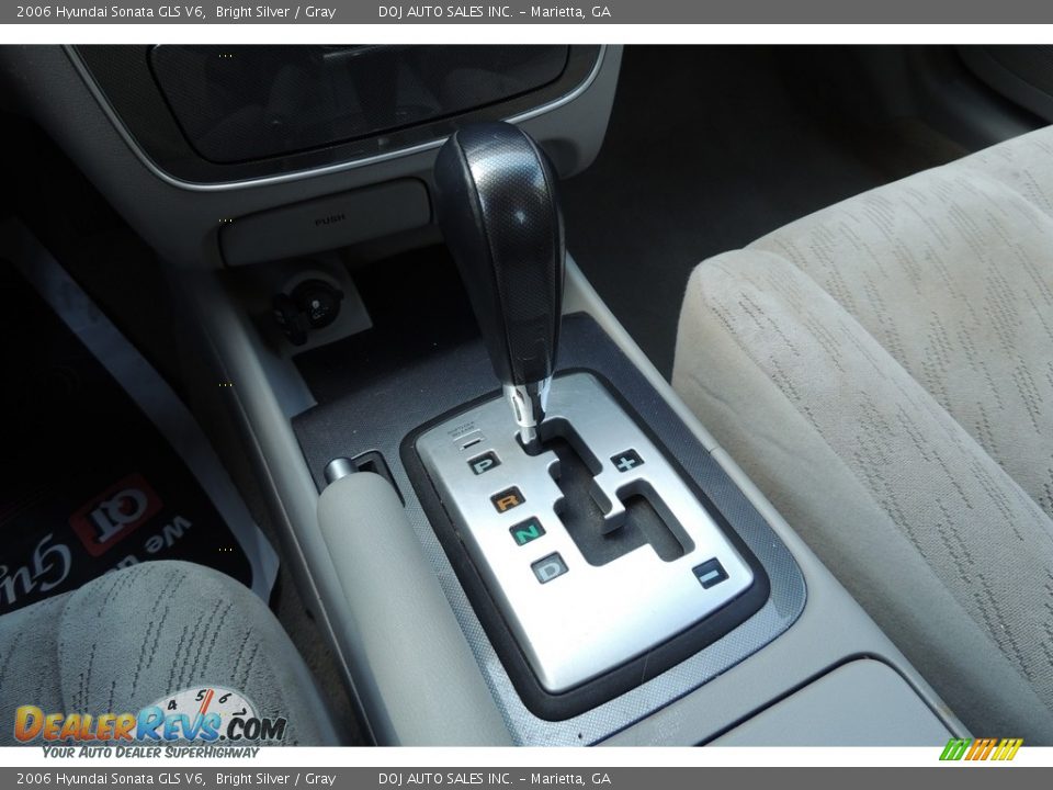 2006 Hyundai Sonata GLS V6 Bright Silver / Gray Photo #10