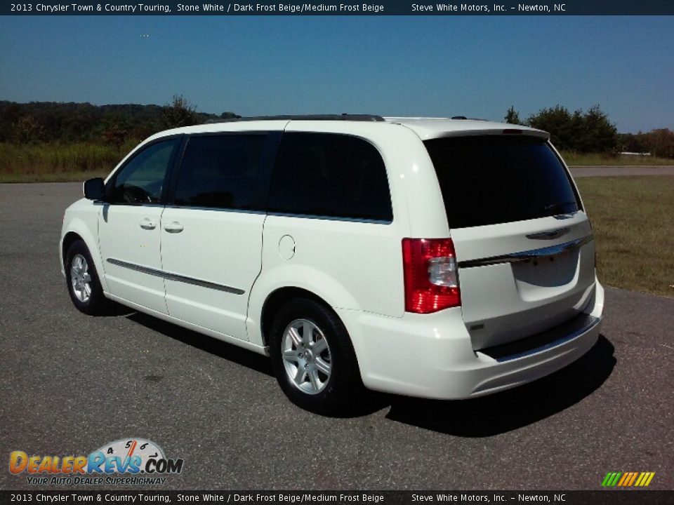 2013 Chrysler Town & Country Touring Stone White / Dark Frost Beige/Medium Frost Beige Photo #8