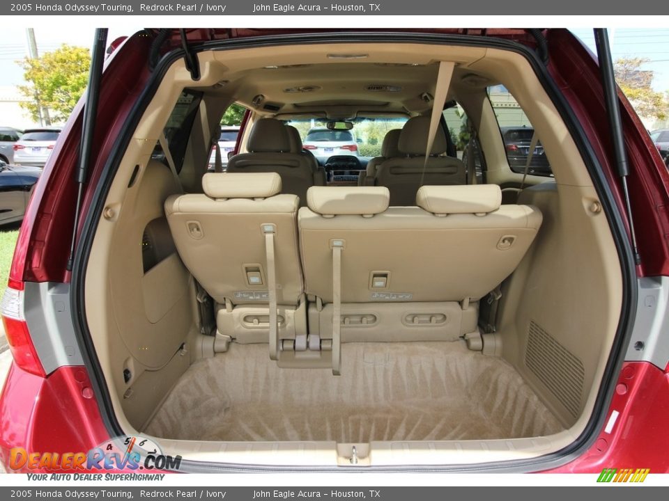 2005 Honda Odyssey Touring Redrock Pearl / Ivory Photo #21