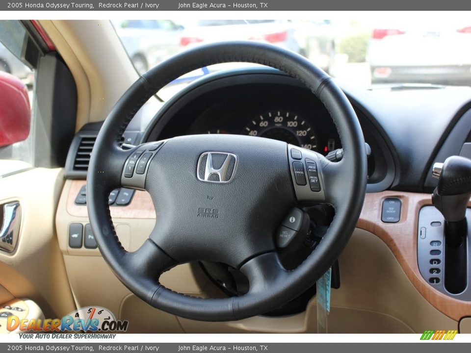 2005 Honda Odyssey Touring Redrock Pearl / Ivory Photo #30