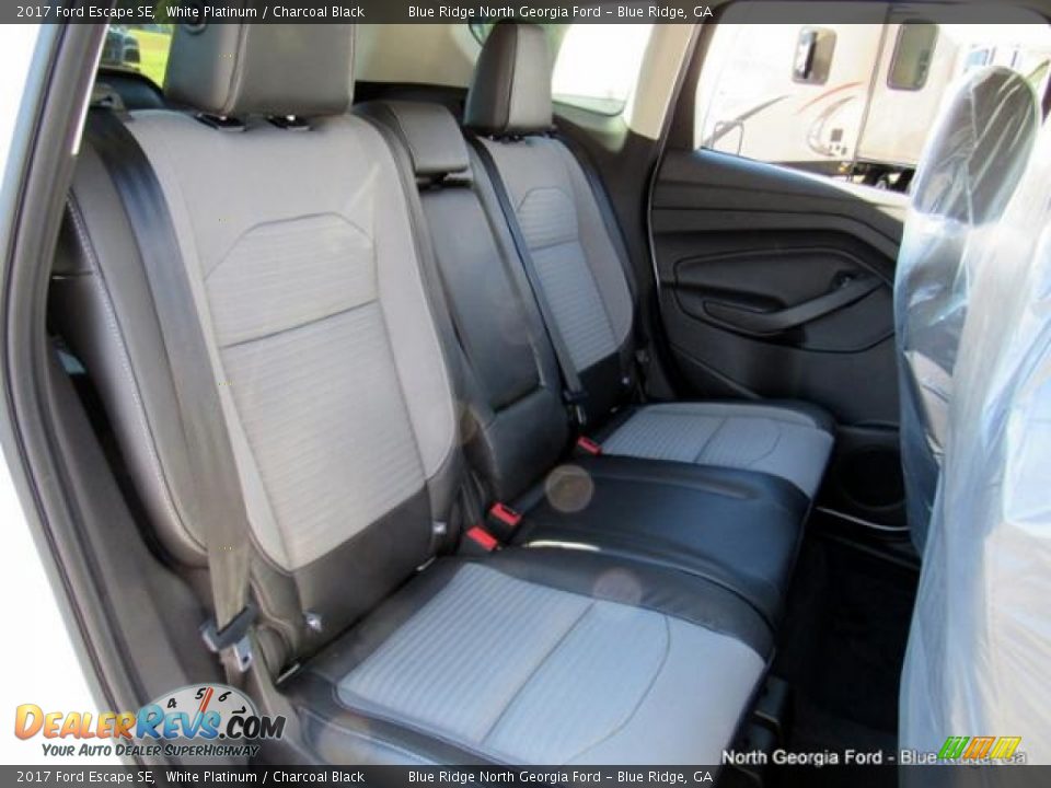 2017 Ford Escape SE White Platinum / Charcoal Black Photo #13