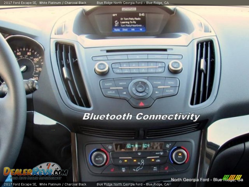 2017 Ford Escape SE White Platinum / Charcoal Black Photo #19