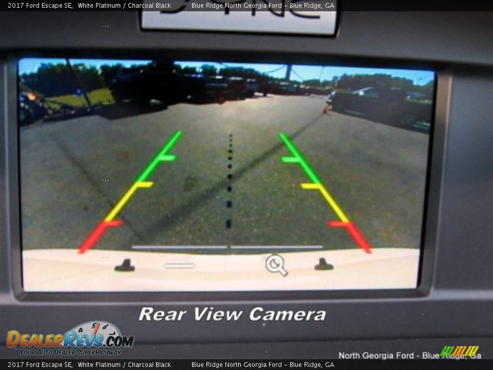 2017 Ford Escape SE White Platinum / Charcoal Black Photo #21