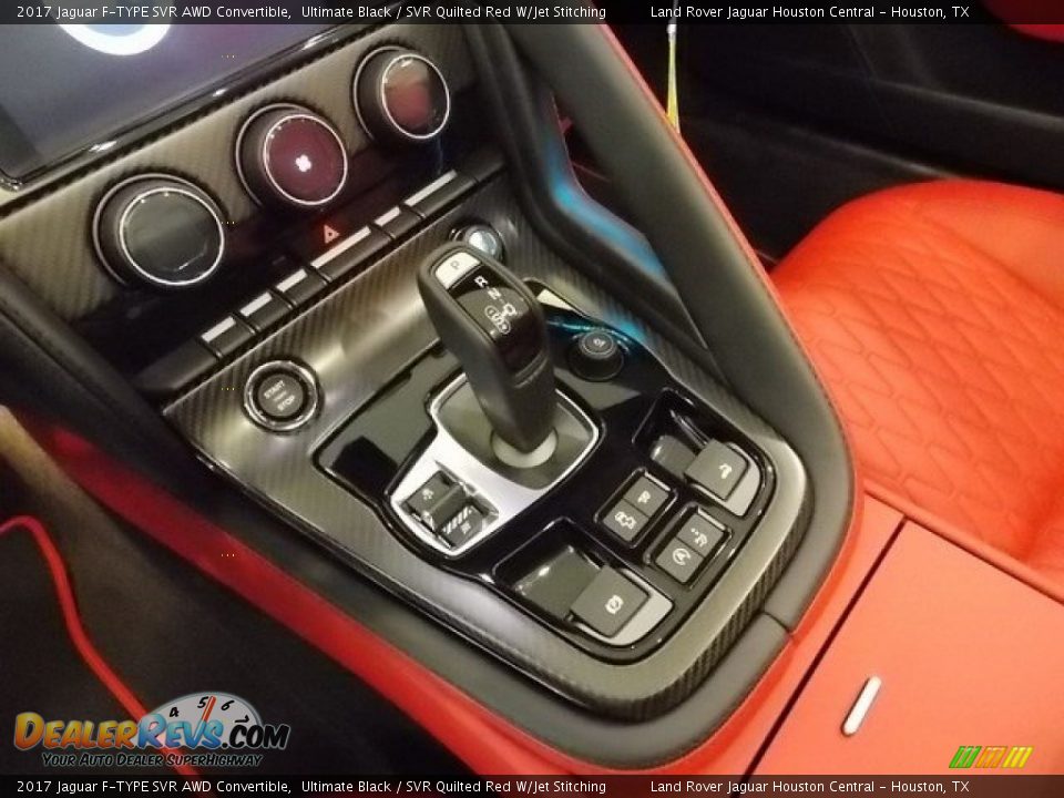 2017 Jaguar F-TYPE SVR AWD Convertible Shifter Photo #16