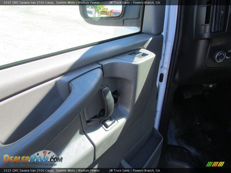 2015 GMC Savana Van 2500 Cargo Summit White / Medium Pewter Photo #11