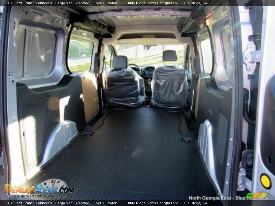 2016 Ford Transit Connect XL Cargo Van Extended Silver / Pewter Photo #11