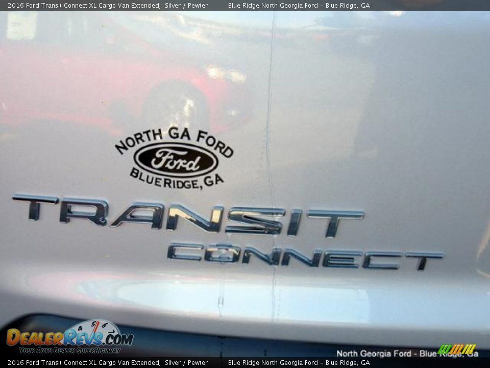 2016 Ford Transit Connect XL Cargo Van Extended Silver / Pewter Photo #13