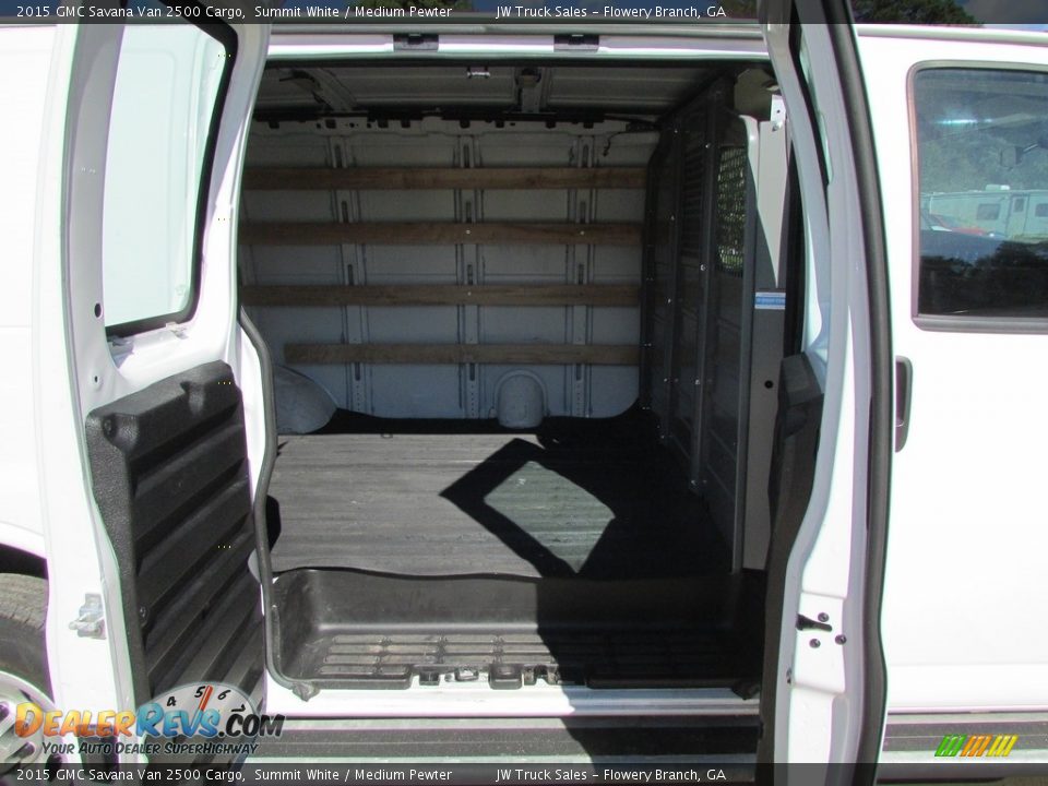 2015 GMC Savana Van 2500 Cargo Summit White / Medium Pewter Photo #23