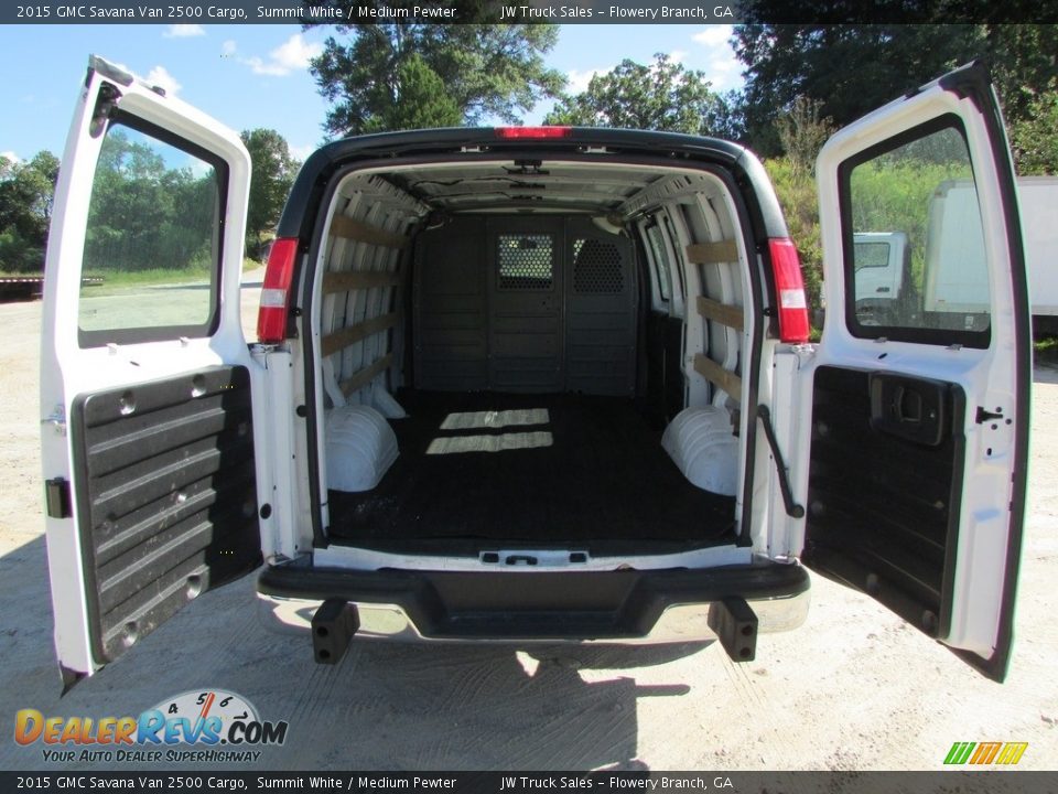2015 GMC Savana Van 2500 Cargo Summit White / Medium Pewter Photo #25