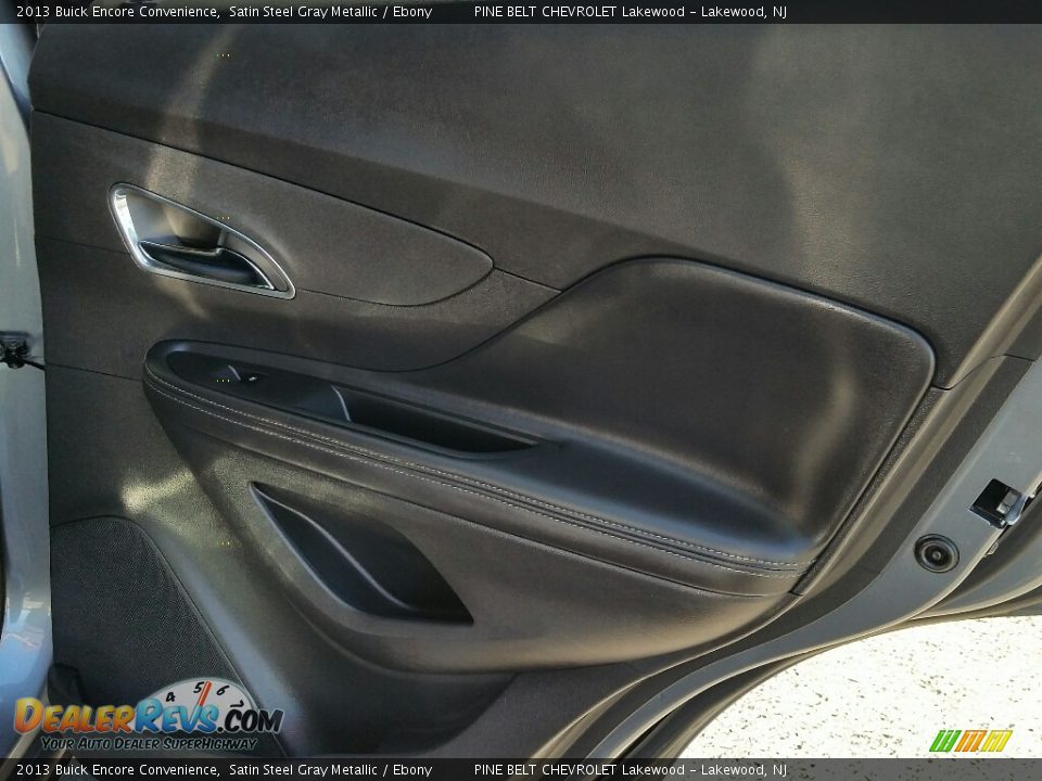 2013 Buick Encore Convenience Satin Steel Gray Metallic / Ebony Photo #11
