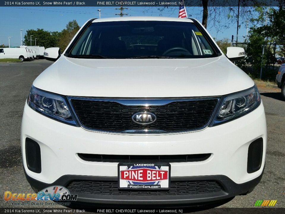 2014 Kia Sorento LX Snow White Pearl / Black Photo #2