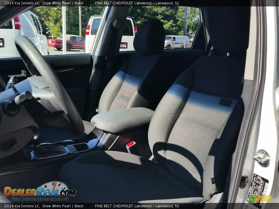 2014 Kia Sorento LX Snow White Pearl / Black Photo #13