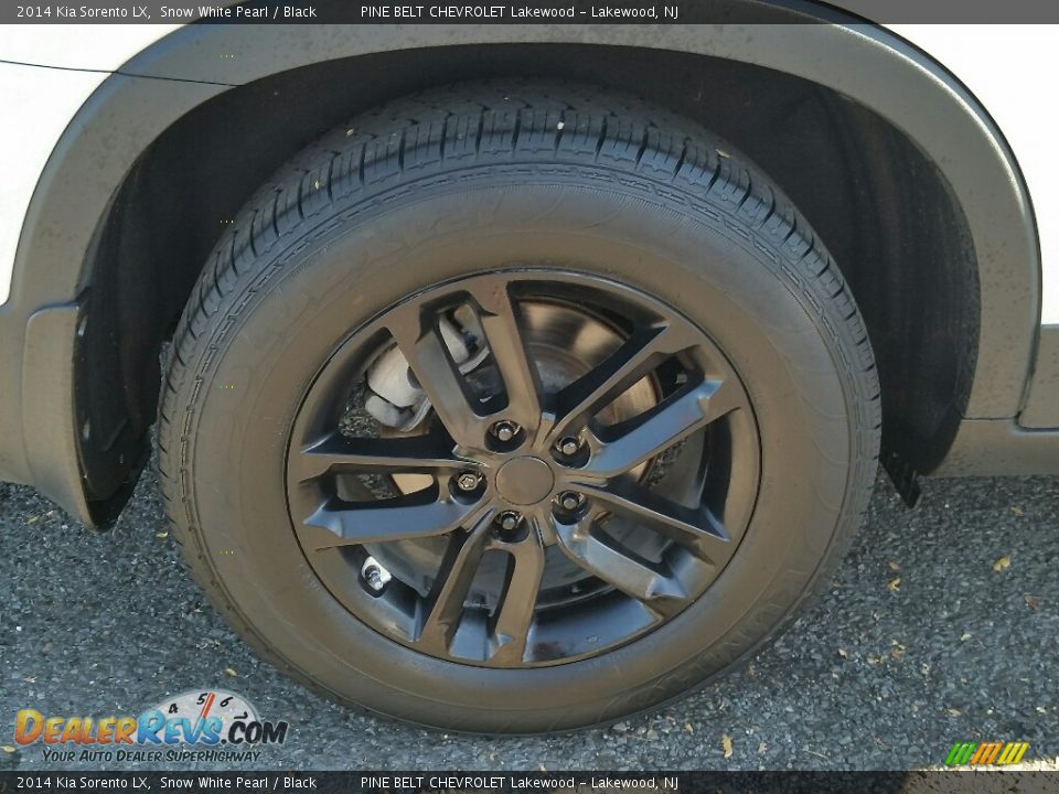 2014 Kia Sorento LX Snow White Pearl / Black Photo #28