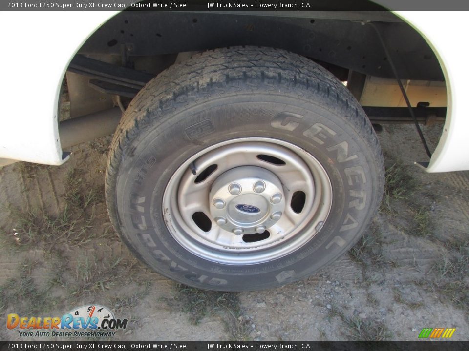 2013 Ford F250 Super Duty XL Crew Cab Oxford White / Steel Photo #20