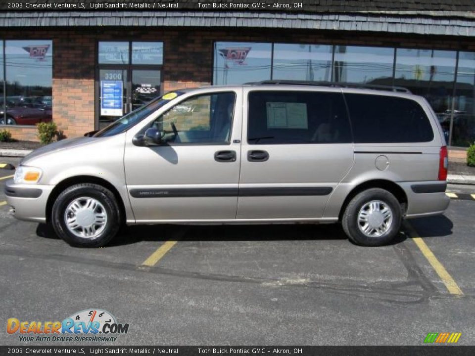 2003 Chevrolet Venture LS Light Sandrift Metallic / Neutral Photo #2