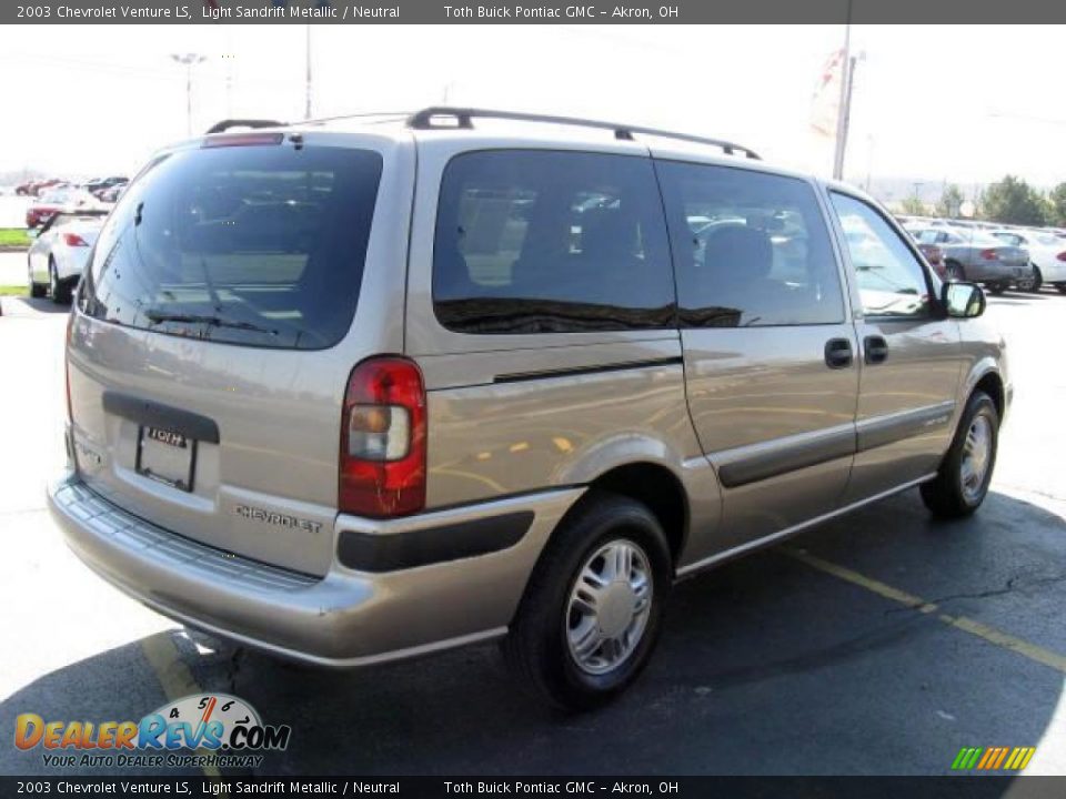 2003 Chevrolet Venture LS Light Sandrift Metallic / Neutral Photo #4