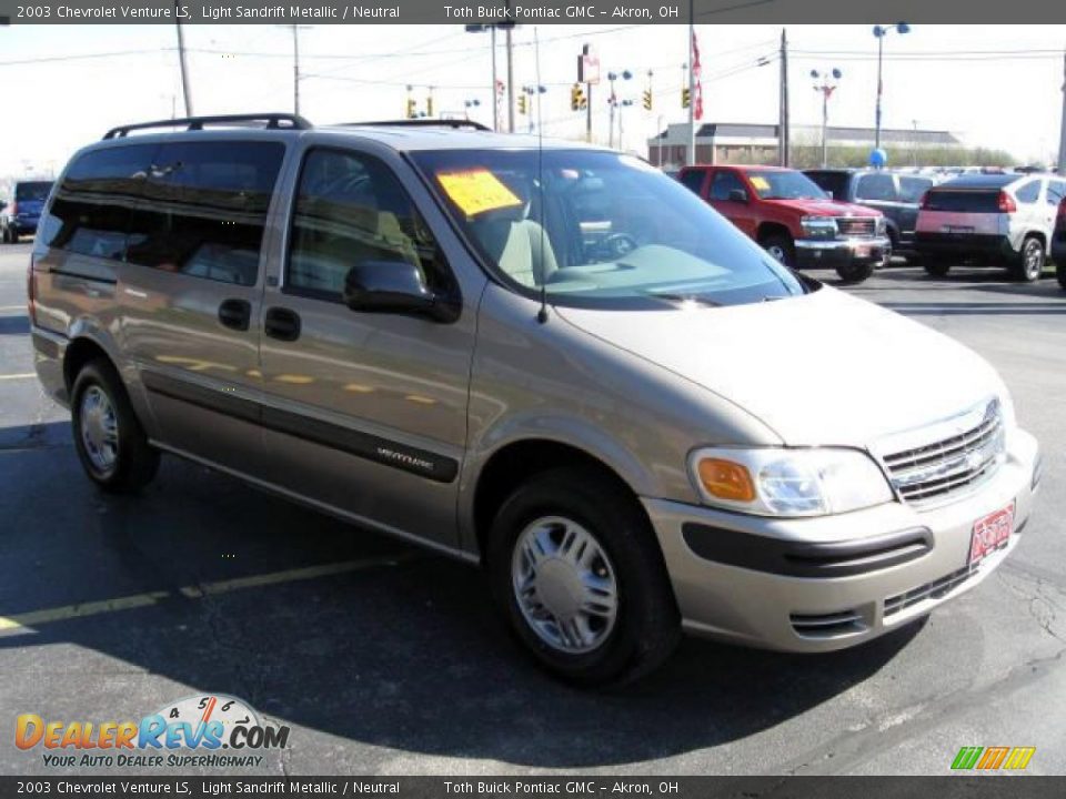 2003 Chevrolet Venture LS Light Sandrift Metallic / Neutral Photo #6