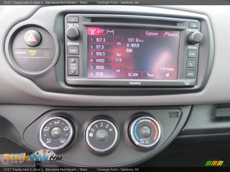 Controls of 2017 Toyota Yaris 5-Door L Photo #16