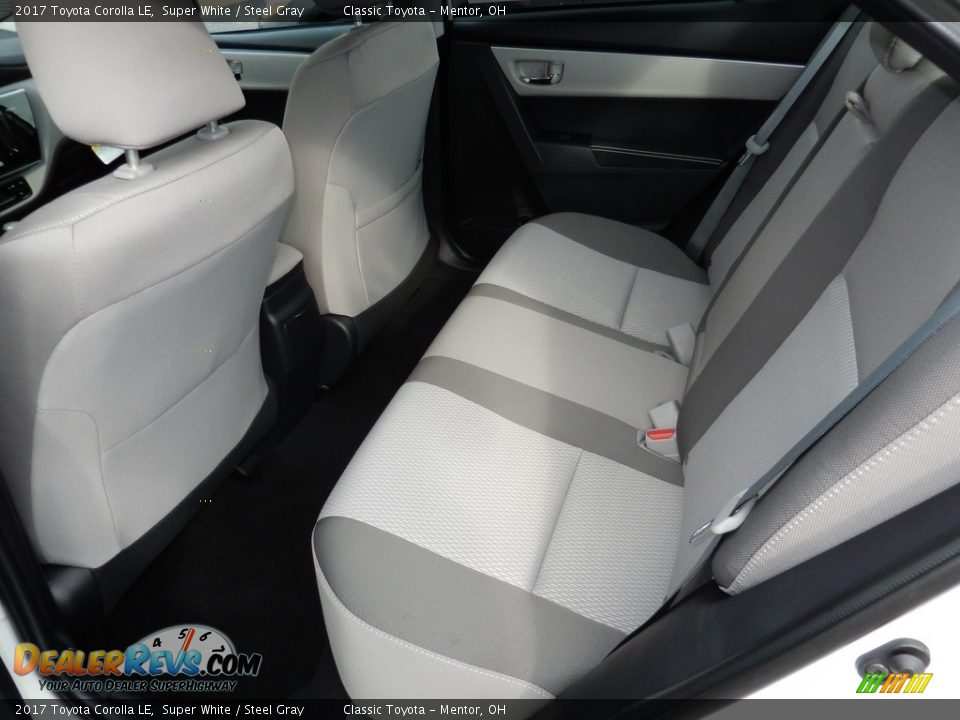 Rear Seat of 2017 Toyota Corolla LE Photo #5