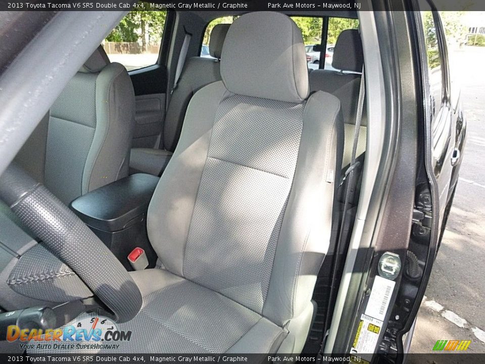2013 Toyota Tacoma V6 SR5 Double Cab 4x4 Magnetic Gray Metallic / Graphite Photo #11